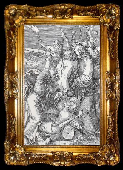 framed  Albrecht Durer The Betrayal Caiaphas, ta009-2